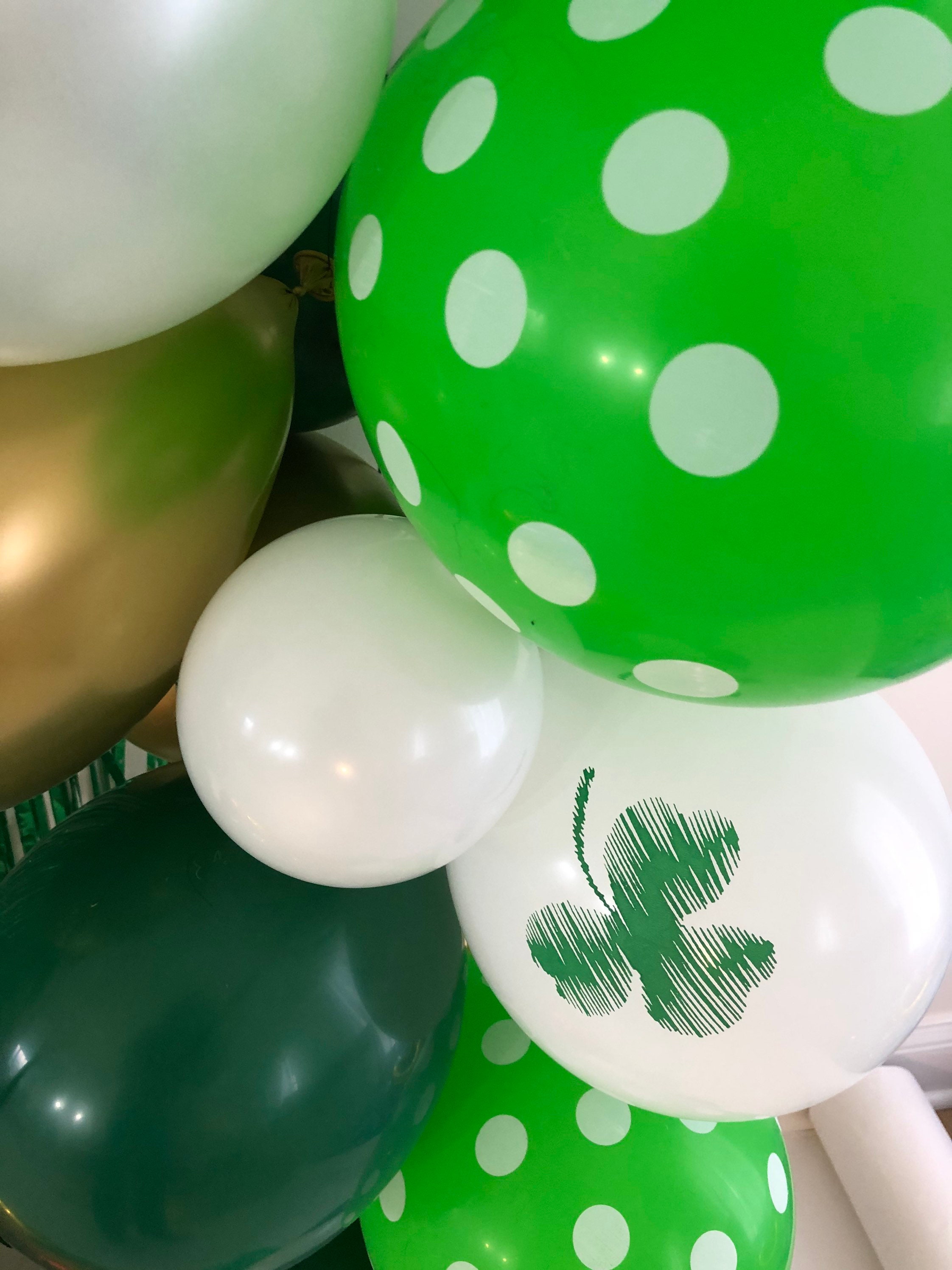 St. Patrick's Day Green Balloons – Pack Of 24/36/48 – Irish Pub Party Decorations