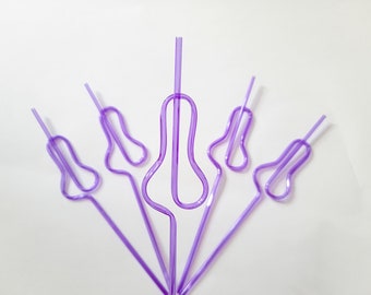 Purple Silly Willy Straws Penis Straws Bachelorette Party Favors Bachelorette Party Decorations Props Red Orange Yellow Green Blue Straws