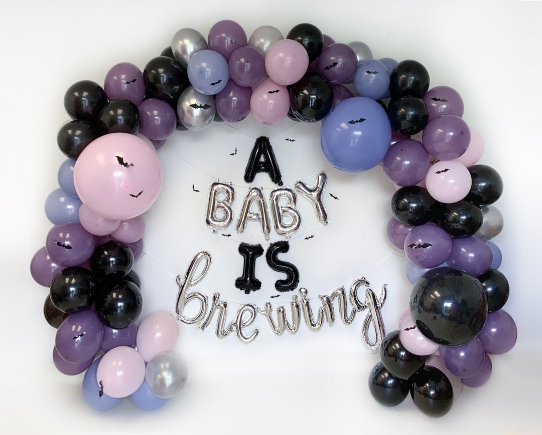 24-Piece Halloween 'A Baby Is Brewing' Centerpiece Sticks - Baby Shower & Gender Reveal Table Decorations - View #4