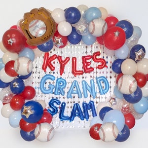 Baseball Birthday Party Decorations Balloon Garland Kit Baseball Balloon Arch Baseball Party Kit Baseball Boys Party Supplies Party Decor