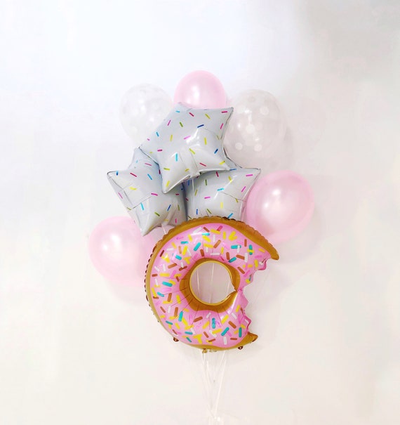 Sprinkle Star Balloon Donut Icing Balloon Donut Grow Up Party Donut Balloons Donut Balloon