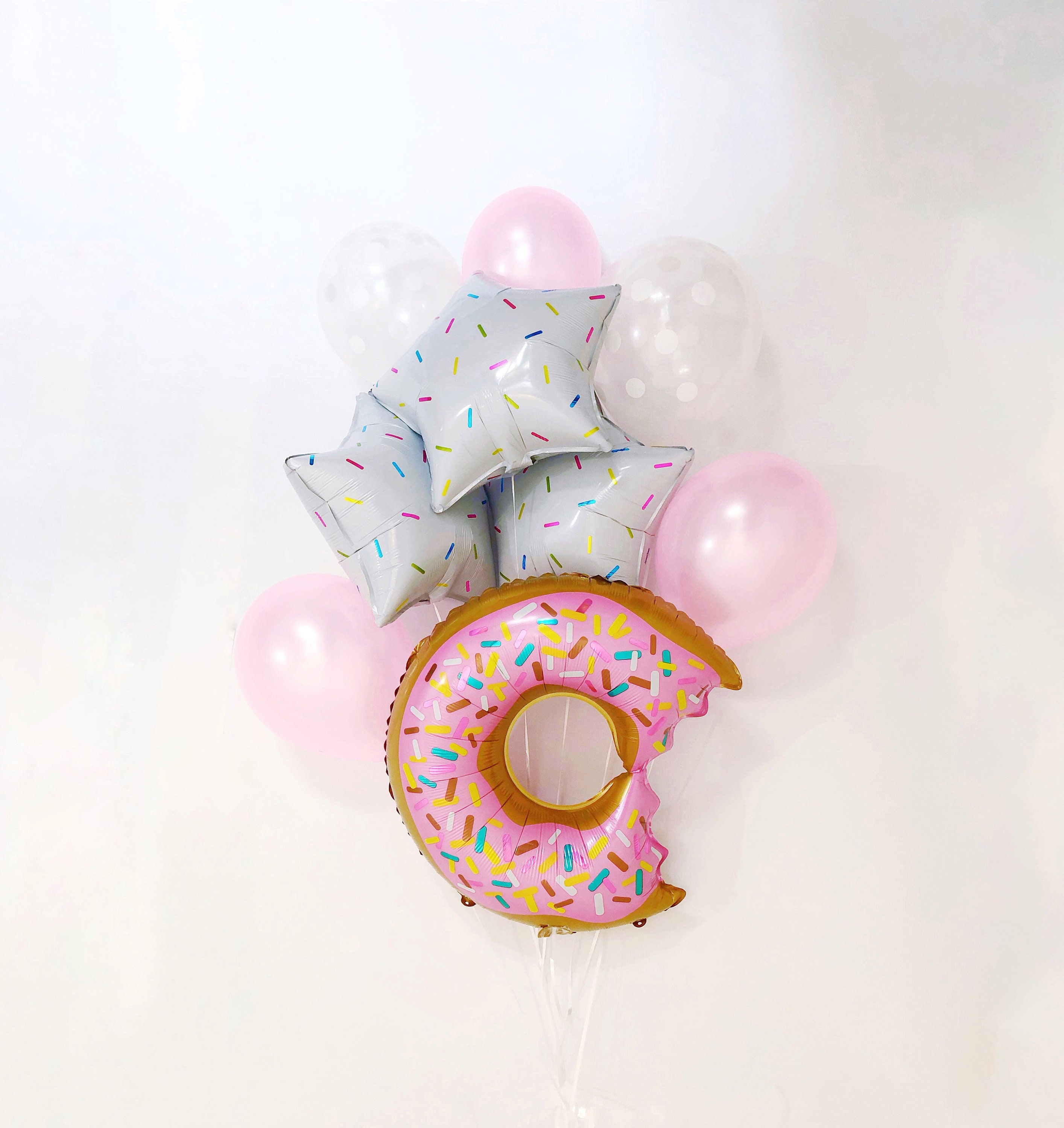 Donut Grow Up Party Donut Balloons Donut Balloon Bouquet Kit Etsy