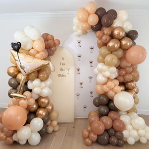 Espresso Martini Balloon Arch A Tini Bit Older Birthday Party Decorations Martini Balloon Garland Martini Bachelorette Martini Birthday
