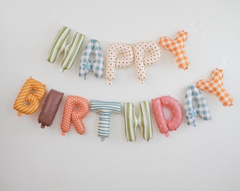 Happy Birthday Letter Balloon Kit Party Animals Birthday Party Balloons Birthday Party Decor Classic Vintage Boho Decorations Girls Boys