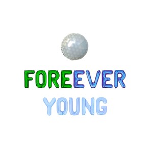 ForeEver Young Letter Balloon Kit Golfing Birthday Party Golf Themed Birthday Party Decor Golf Party For Her Golf Party For Him Golf Balloon