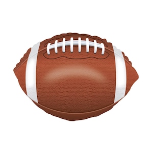 Football Balloon 20 inches Football Themed Birthday Party First Down Touchdown Super Bowl Party Decorations Football Party Decor