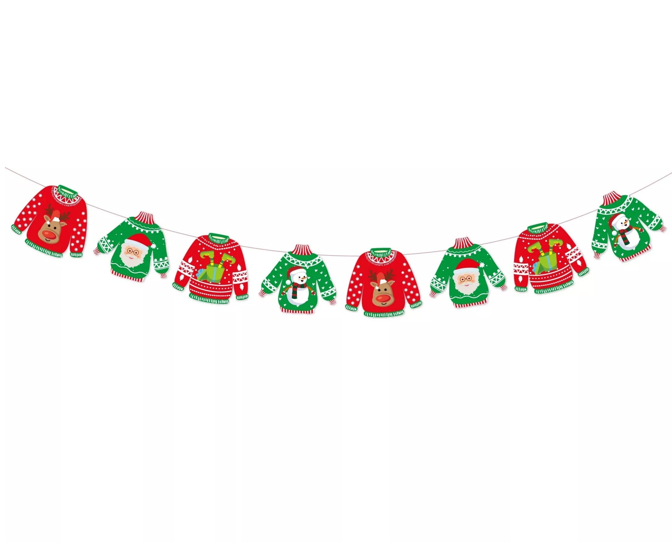 Ugly Sweater Banner Christmas Party Decor Ugly Sweater Party…