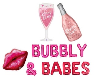 Galentines Day Party Balloons Valentines Day Party Decorations Rose Gold Balloons Galentines Party Valentines Party Decor Balloon Banner