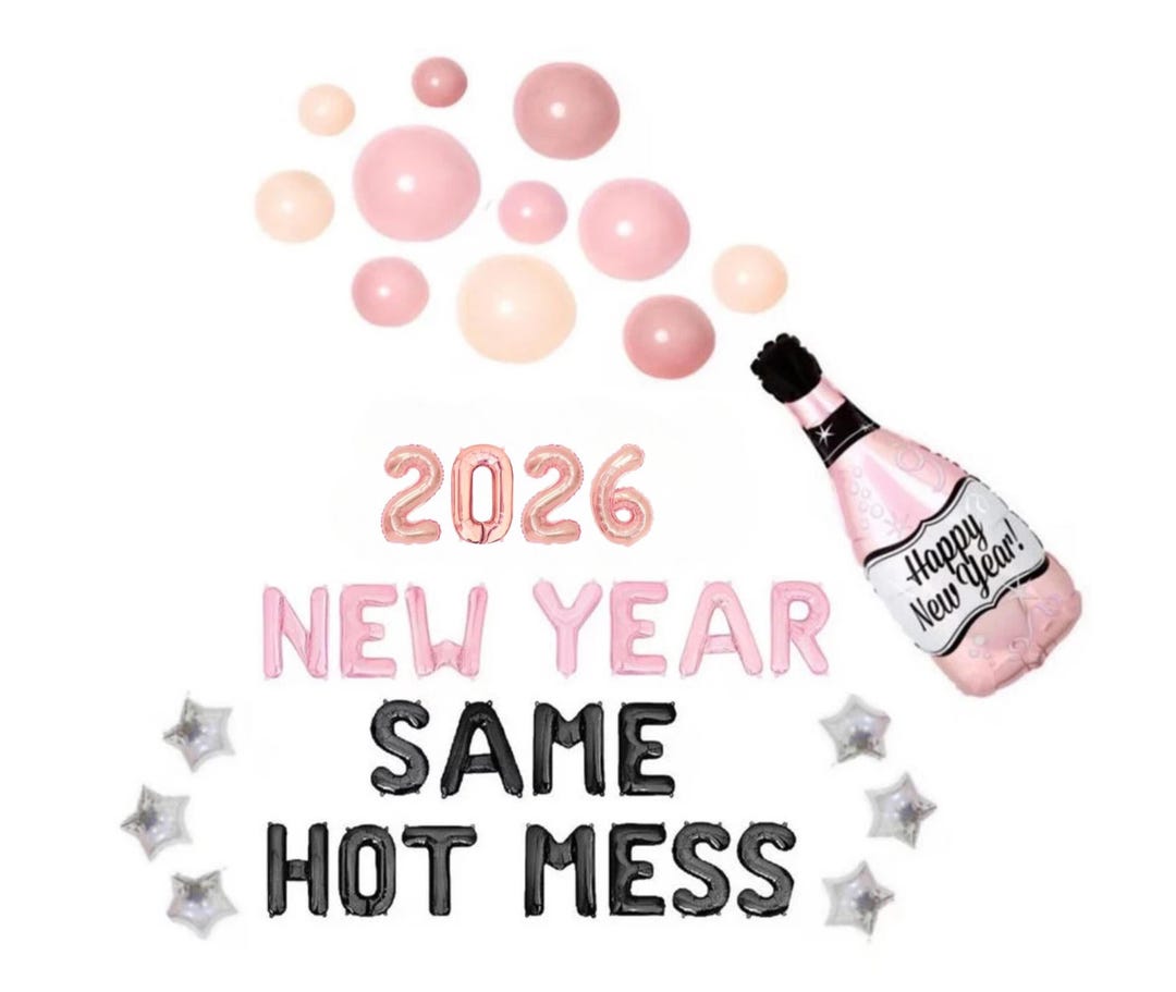 New Years Eve Party Decorations 2026 NYE Party Decor New Year Balloon ...