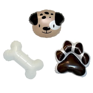 Dog Balloons Dog Birthday Party Decorations Puppy Balloons Dog Puppy Bone Paw Print Decorations Dog Party Decor Puppy Party Decorations