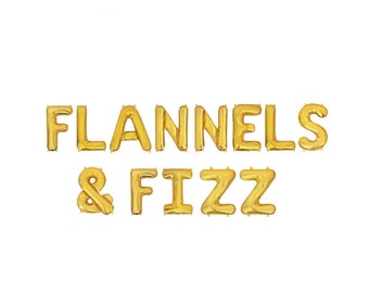 Flannels & Fizz balloons Mountain Bachelorette Glamping Bachelorette Flannel Fling Winter Bachelorette Cabin Bach Woods Weekend Bach Party