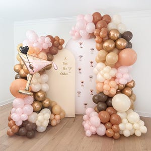 A Tini Bit Older Birthday Party Espresso Martini Balloon Arch Party Decor Birthday Decorations Bachelorette Balloon Garland 21st Dirty 30th