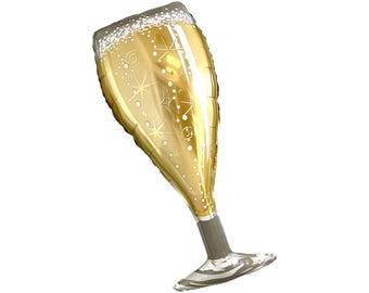Champagne Glass Balloon Champagne Glass Decorations Champagne Balloons Champagne Party Decor Champagne Birthday Party Decor Party Supplies