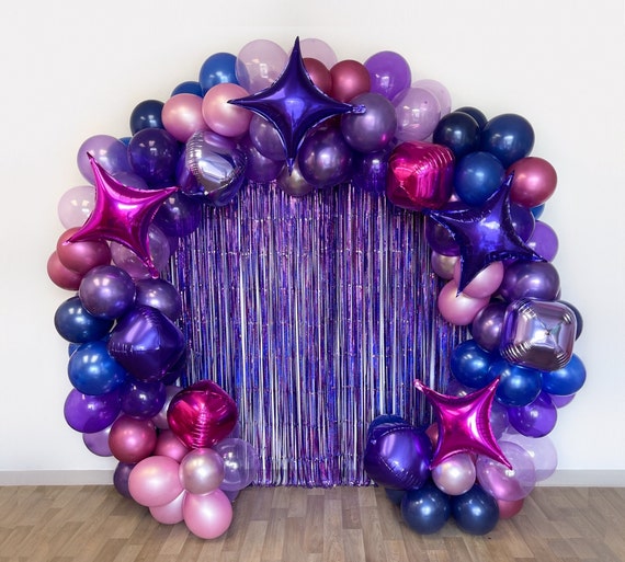 10 ballons - Violet - Happy Family