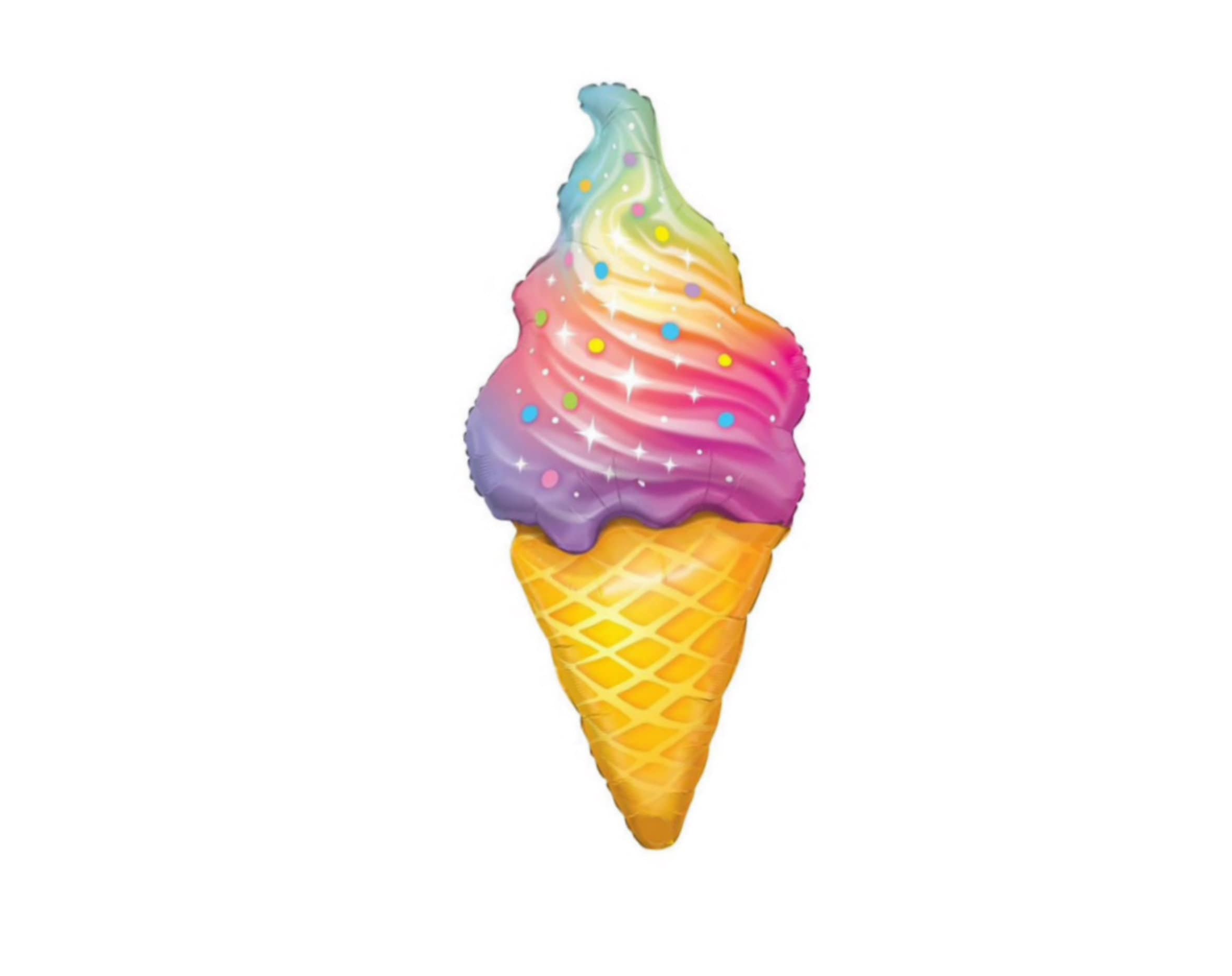Ice Cream Balloon 46 Inches ice cream party decorations ice cream birthday party ice cream party balloons ice cream gender