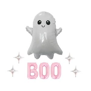 Boo Balloon Banner Halloween First Birthday Booday Halloween 2nd 3rd Birthday Party 4th Birthday Fall 1st Birthday Decorations Spooky One