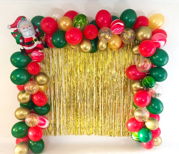 Navidad globo guirnalda kit de fiesta de Navidad decoraciones - Etsy México Navidad globo guirnalda kit de fiesta de Navidad decoraciones - Etsy México