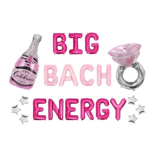 Big Bach Energy Bachelorette Party Decor Bach Party Decorations Bachelorette Decor Bachelorette Decorations Bachelorette Balloons Decor
