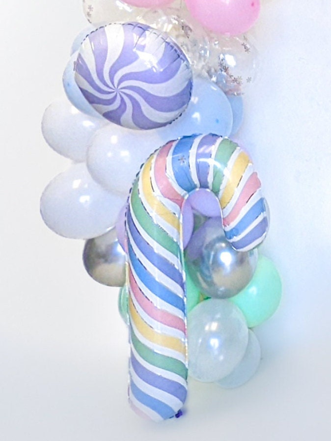 Pastel Winter Onederland Balloon Garland Kit by CherCanDoIt