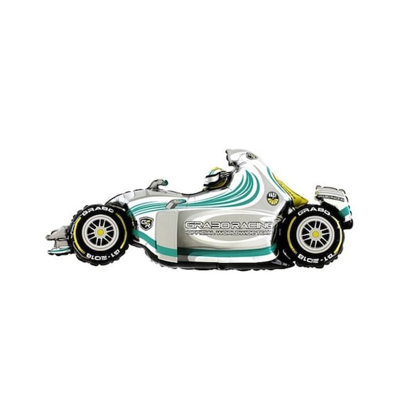 Silver Race Car Balloon Race Car Birthday Party Two Fast 2nd Birthday Party Decorations Race Car Themed Birthday Party Decorations Racing