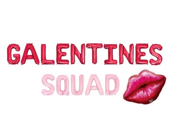 Galentines Day Party Balloons Valentines Day Party Decorations Rose Gold Balloons Galentines Party Valentines Party Decor Balloon Banner
