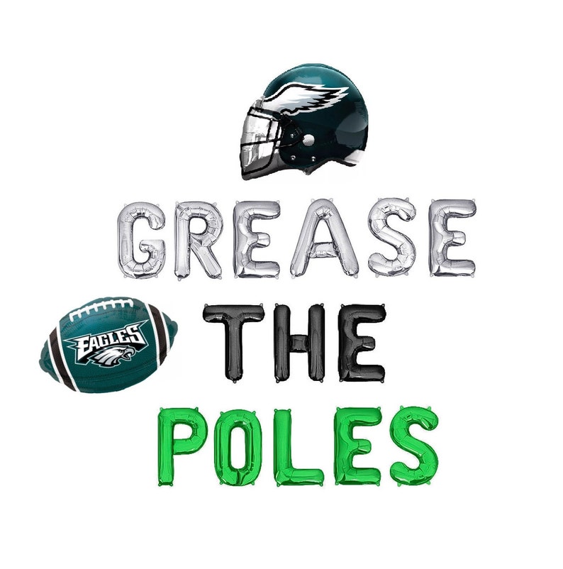 Grease the Poles Super Bowl LVII Decorations Super Bowl 2023 Etsy
