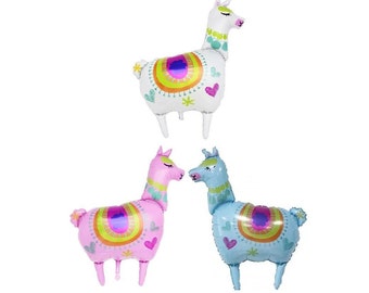 Fiesta Baby Shower Balloon Taco Party Llama Party Alpaca Llama Party Llama Birthday Balloons Fiesta Balloons Fiesta Bachelorette Llama Fun