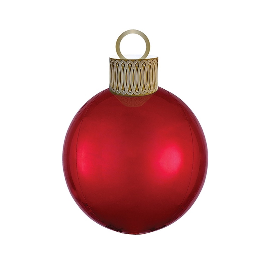 Christmas Ornament Balloon Orb Christmas Balloons Winter Balloons Party