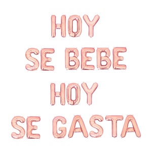 Bad Bunny Themed Balloon Banner Hoy Se Bebe Hoy Se Gasta Bad Bunny Birthday Party 21st Birthday Decor Bachelorette Party Bach Decorations