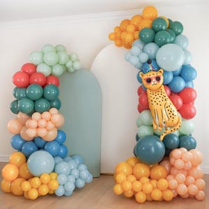Party Animals Balloon Garland Balloon Arch Party Animals Birthday Party Decorations Kids Birthday Party Animal Decor For Boys For Girls