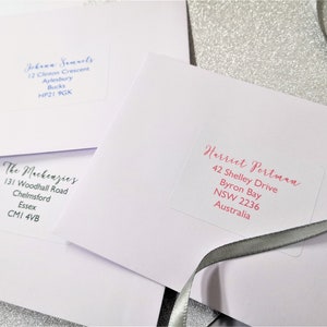 Guest Address Labels Guest List Address Labels Wedding Address Labels