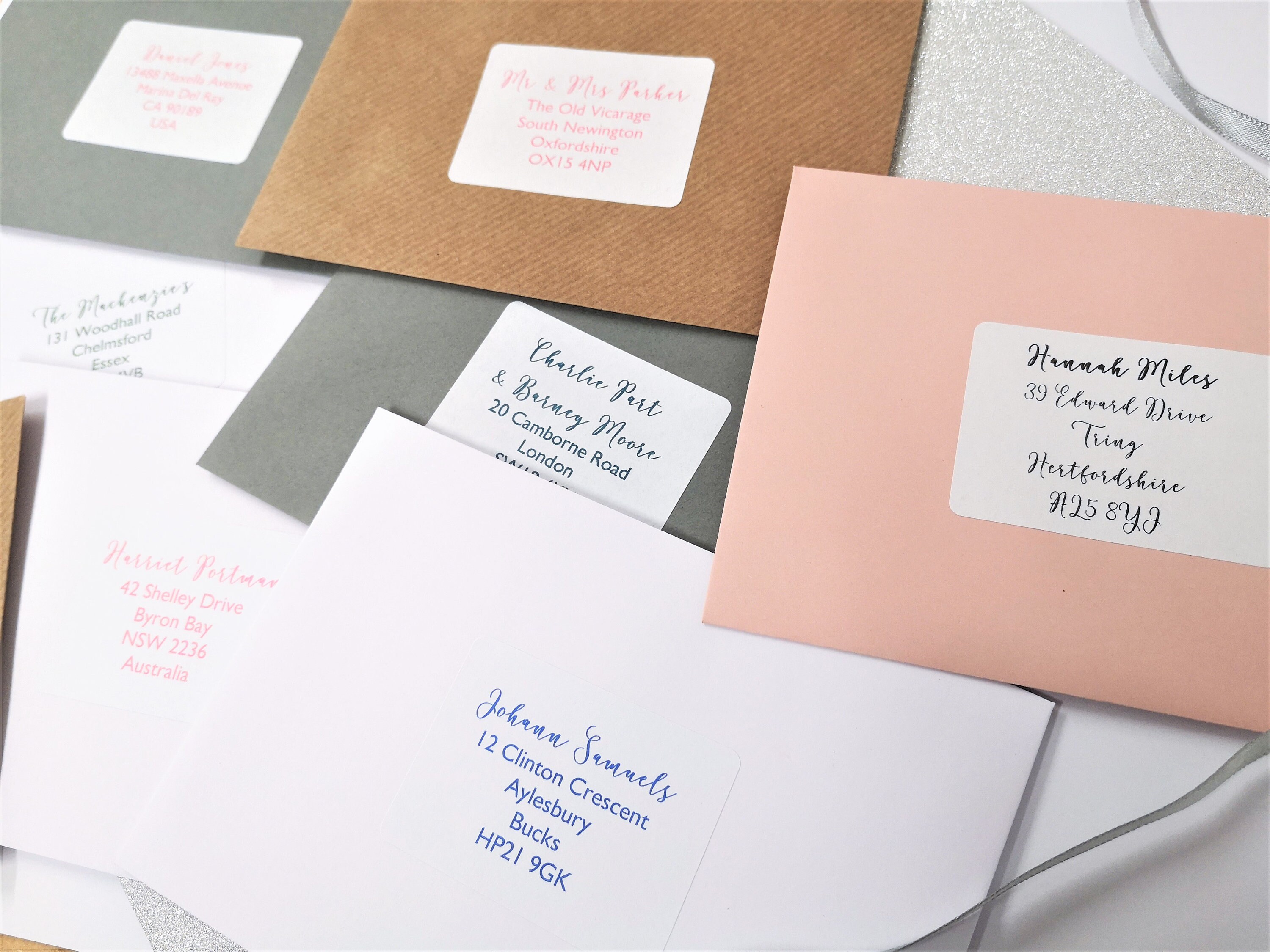 Guest Address Labels Guest List Address Labels Wedding Etsy UK