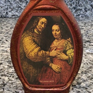 Jim Beam Bottle 1970 (Beams Choice) “The Jewish Bride”, Jim Beam Collectibles, Bourbon Bottles, home decor, Vintage Bottles Fathers Day