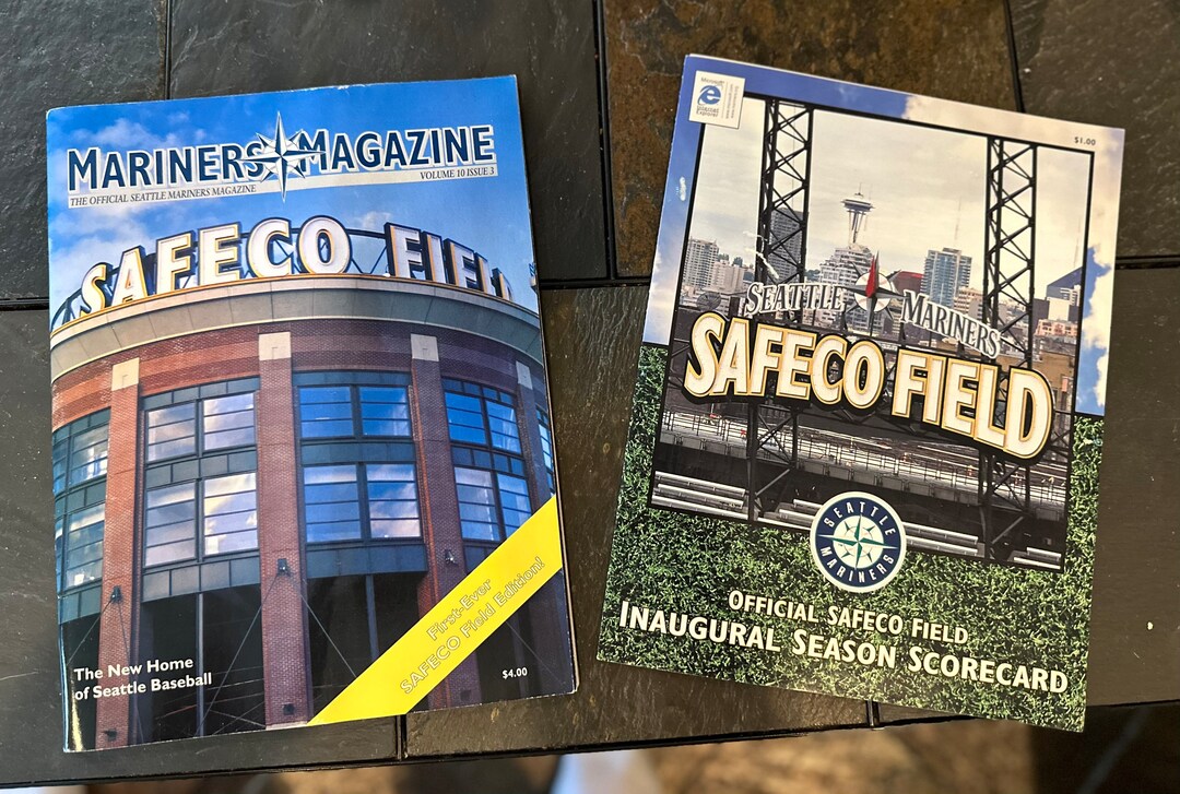 Safeco Field Inaugural Edition Program & Scorecard From Etsy