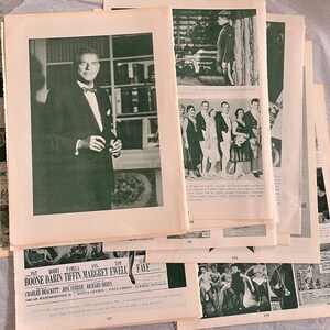 Vintage Epherma, Seiten und Illustrationen aus „Die Lieder von Oscar Hammerstein II“, Liederbuchseiten zur Dekoration, Vintage-Noten