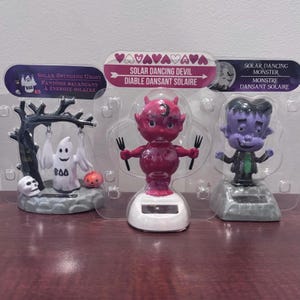 Solar-betriebene Halloween-Vintage Dashboard Spielzeug