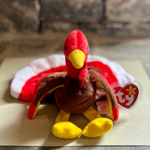 Gobbles the Turkey Beanie Baby