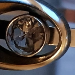 Bangle sten and laine Finland silver with rock crystal karl laine ninex nordform