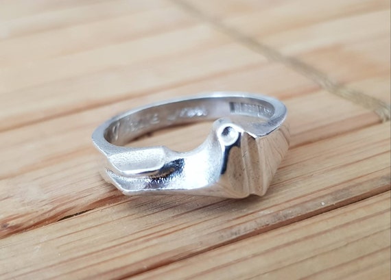 Lapponia Ring Silver Pluto Gr 54 Etsy
