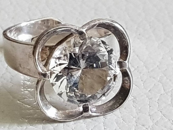 Alton Sweden designer ring silver Karl erik palmberg Gem
