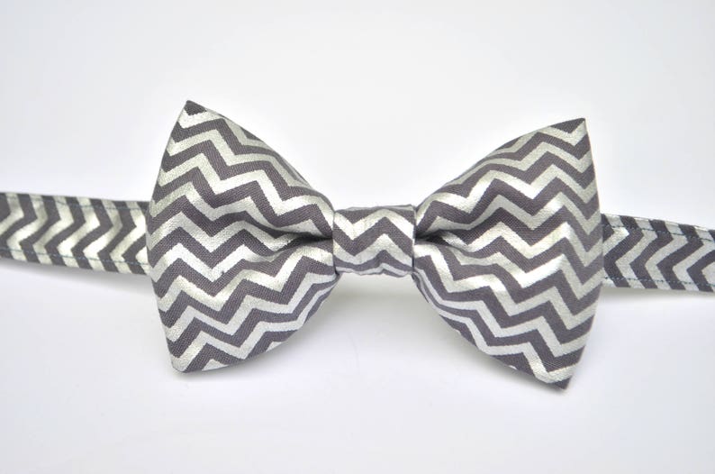 Green Chevron Bow Tie Boy Bow Tie Kid Bow Tie Men/'s Bow Tie Adjustable Strap