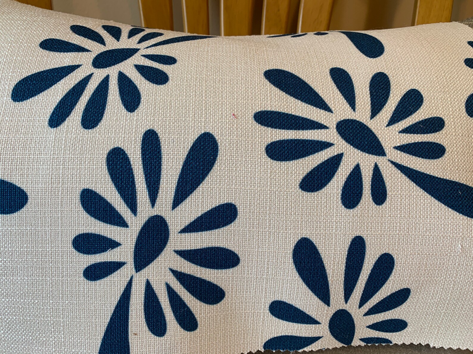Blue and White Pillow Covers Floral Pillow Covers Geometric Etsy