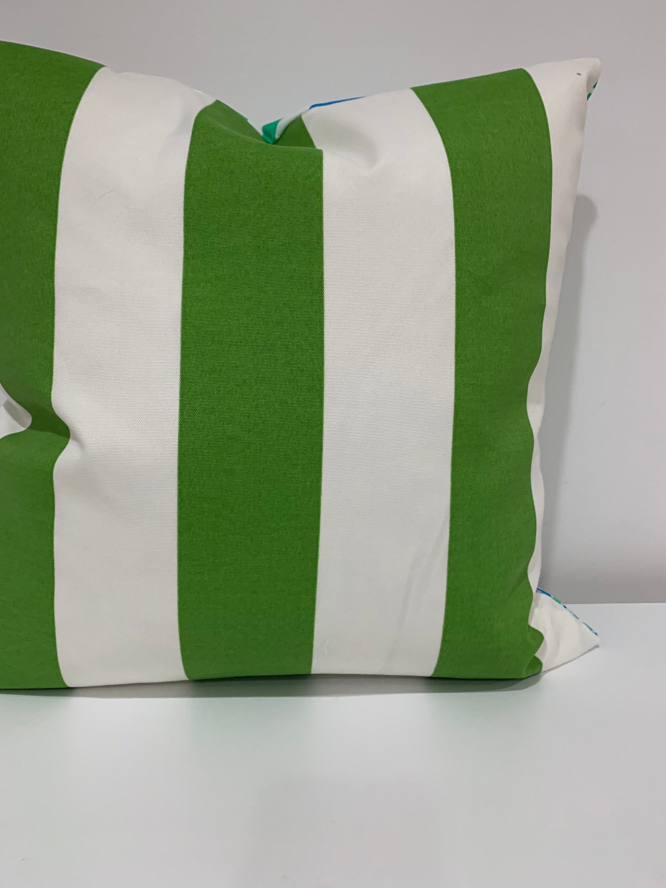 Green pillow covers blue red yellow teal floral pillow Etsy