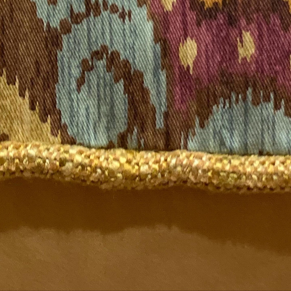 Bohemian Chic Jewel Toned Pillow Covers Blue Gold Red Etsy