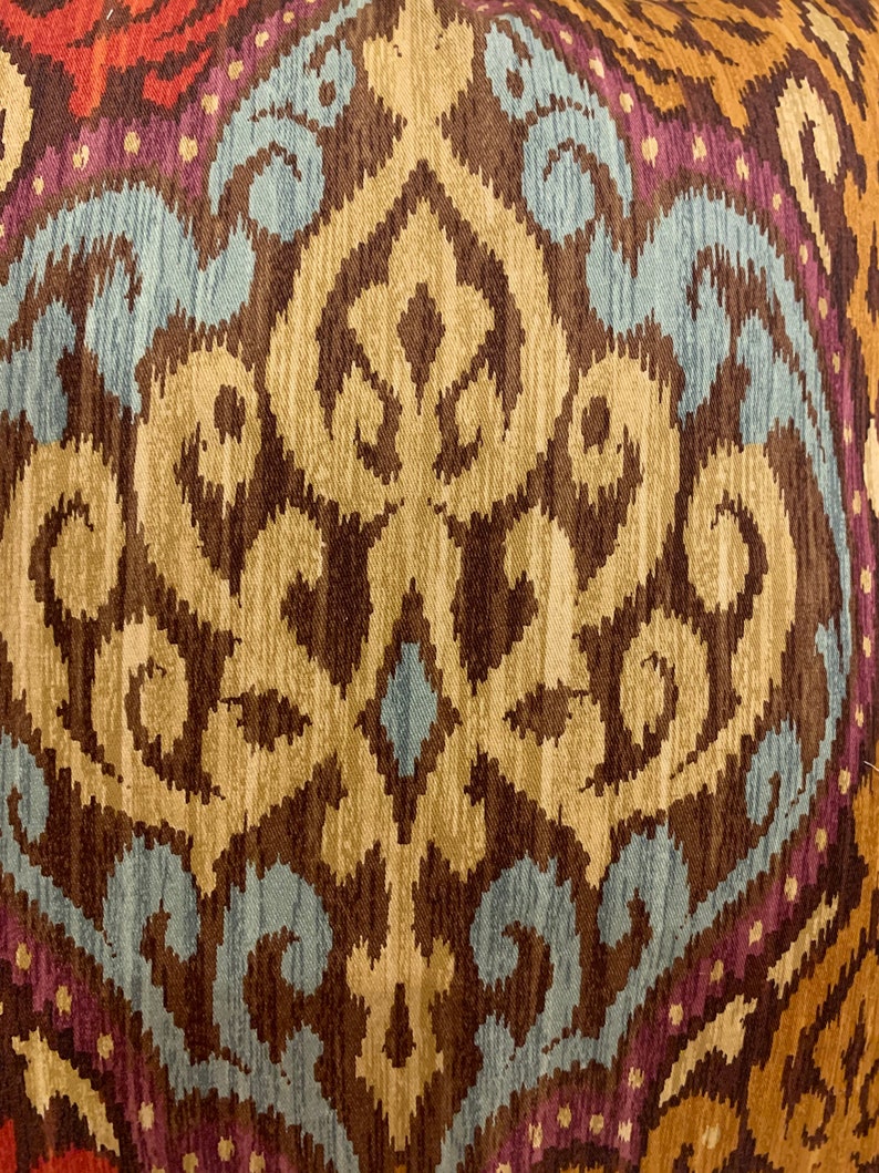 Bohemian Chic Jewel Toned Pillow Covers Blue Gold Red Etsy