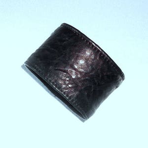 Pulsera de cuero con estructura de choque billetera mujeres hombres pulsera billetera pulsera negro intercambio pulsera joyería pulsera cuero joyería dinero escondite