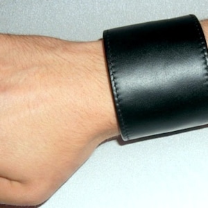 Cartera de muñeca pulsera de cuero cartera pulsera cartera negra hombres mujeres pulsera dinero escondite compartimento secreto cartera cartera de muñeca