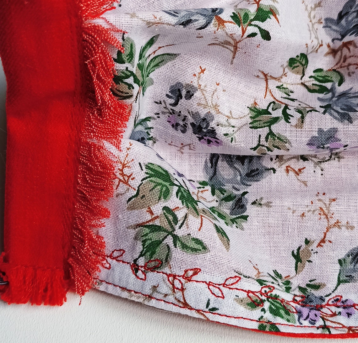 Bandana Denim Face Mask Bandana Face Mask Reusable Fabric Etsy