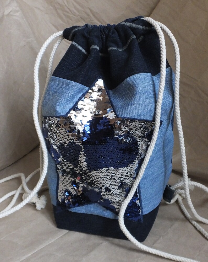 jeans sport backpack