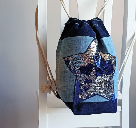 denim rucksack
